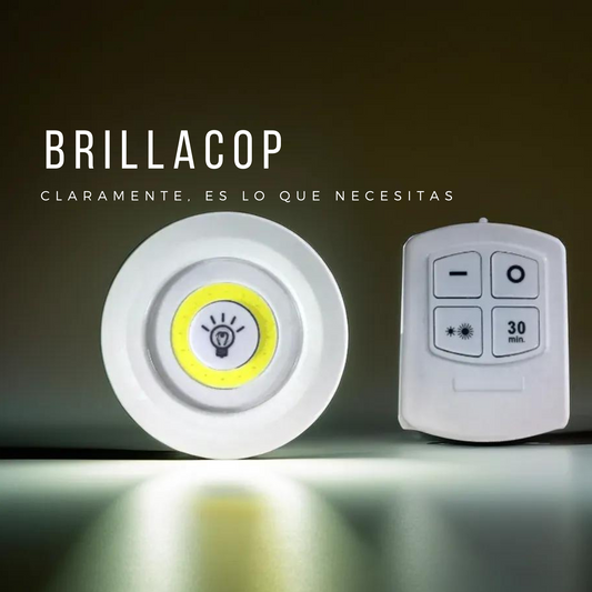 BrillaCob: Luz LED inalámbrica para espacios cerrados